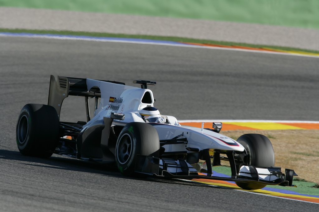 Test Valencia primi km, Pedro de la Rosa, BMW Sauber C29